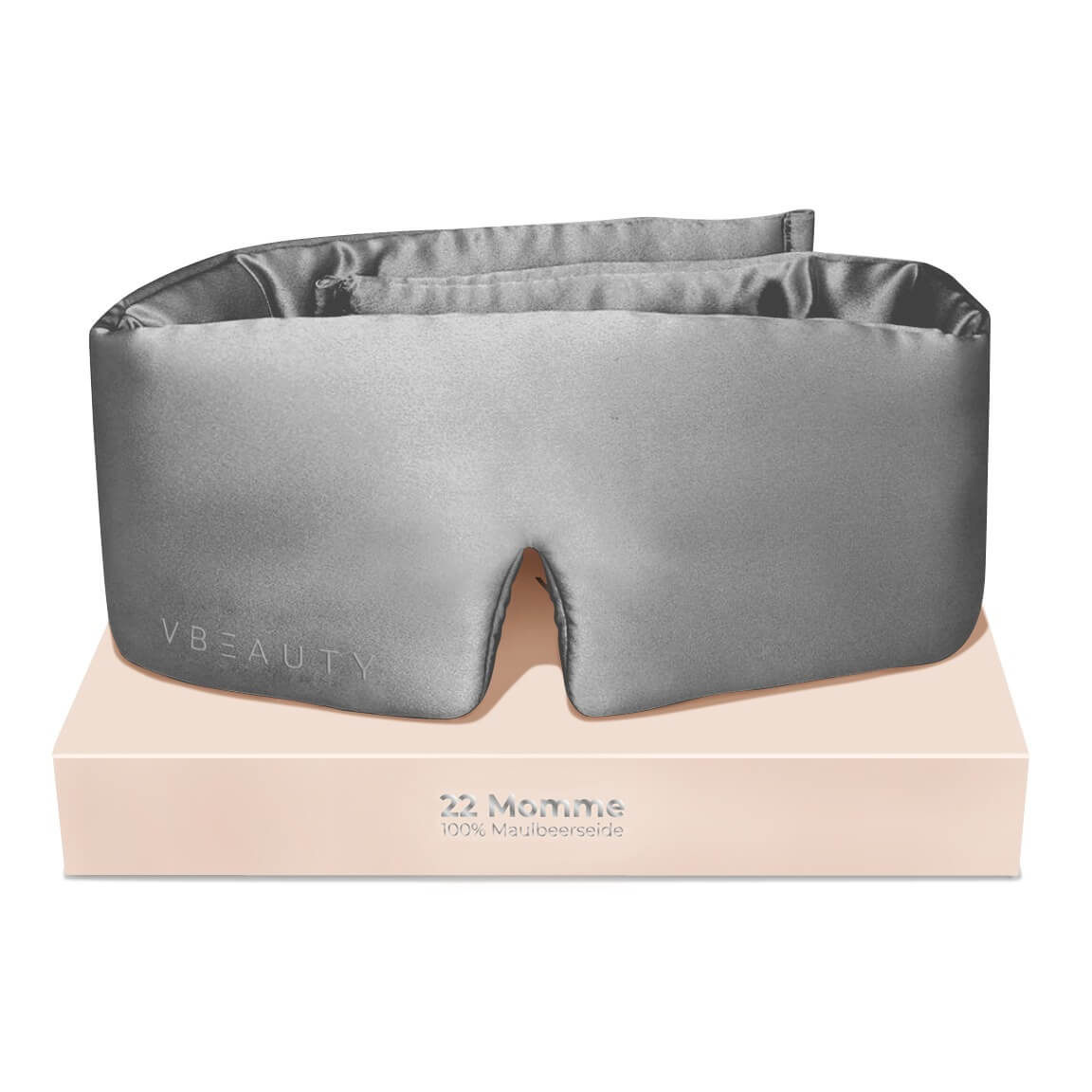Erlebe ultimativen Komfort und tiefe Entspannung mit der VBEAUTY Deep Sleep Seiden Schlafmaske.