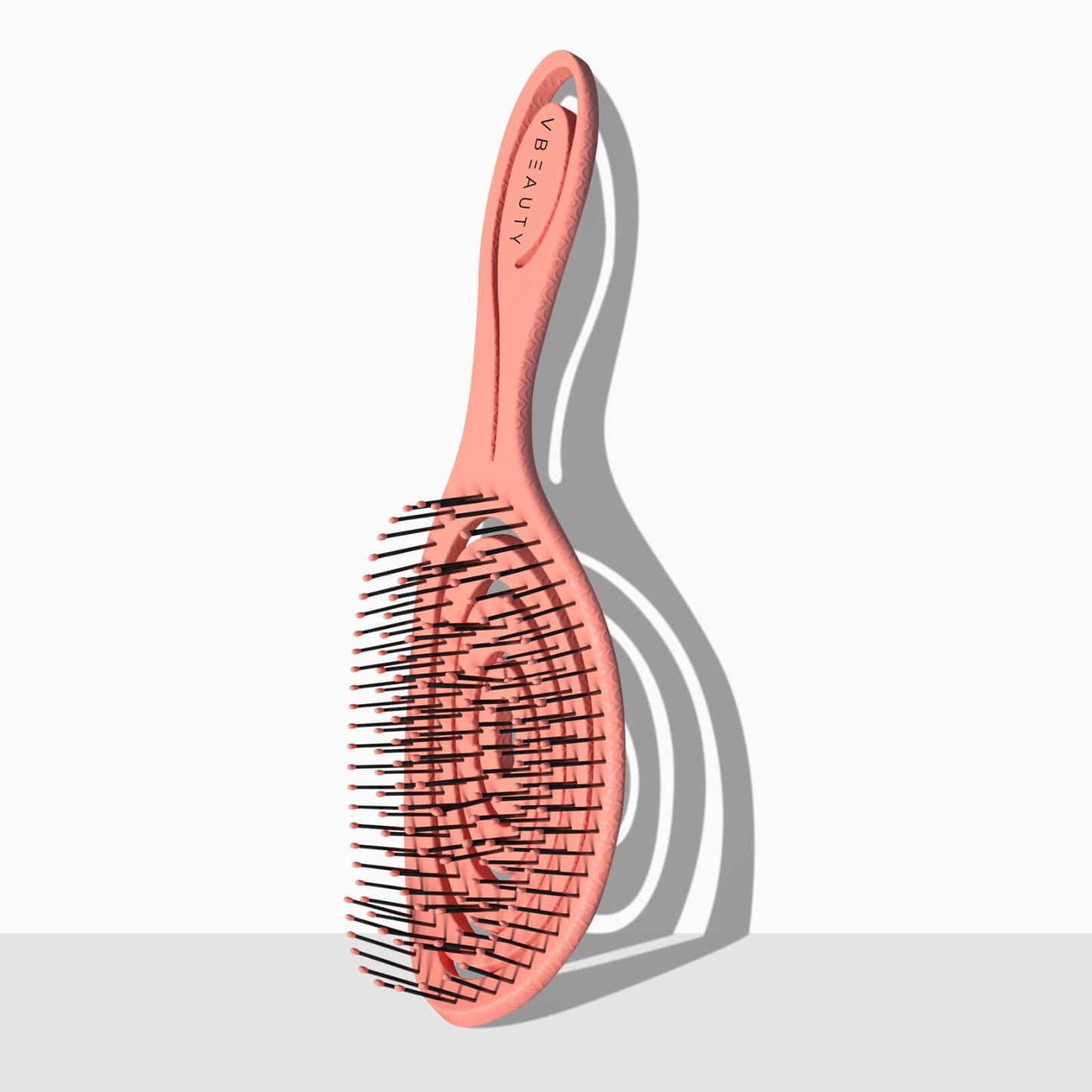 Dank ihres flexiblen, spiralförmigen Bürstenkopfes ermöglicht sie ein schmerzfreies Haarbürsten ohne Ziepen. Diese innovative Technologie eignet sich sowohl für nasses als auch trockenes Haar, verleiht na