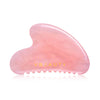 VBEAUTY Gua Sha Körper aus Rosenquarz aus der traditionellen chinesischen Medizin für straffe Haut.
