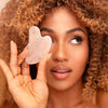 VBEAUTY Gua Sha Massagestein - Rosenquarz