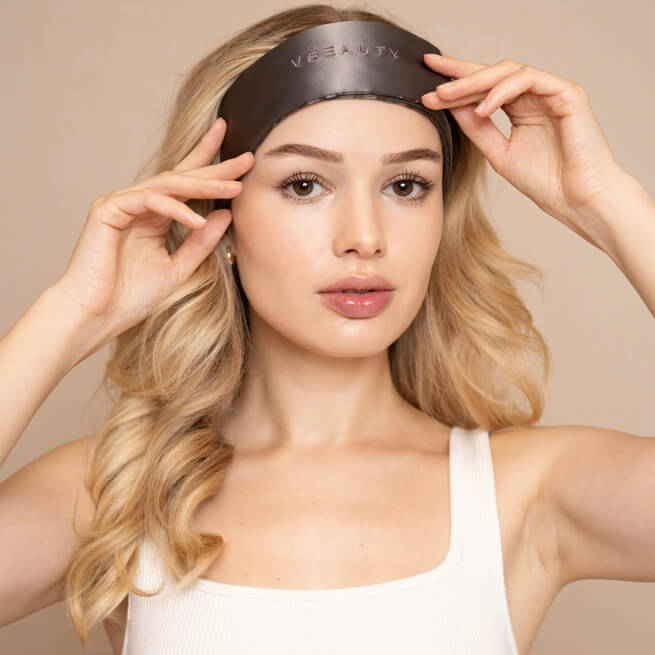 Das VBEAUTY Premium Beauty Seidenhaarband ist dein perfekter Begleiter für alle täglichen Routinen – sei es Hautpflege, Make-up oder Dein Training.