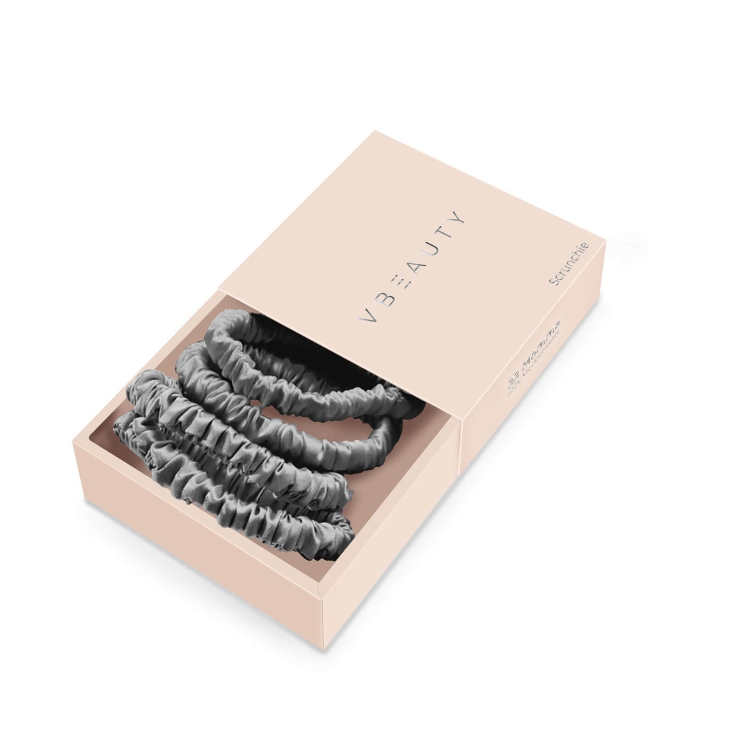 Das VBEAUTY Premium Seiden Scrunchie bietet das ultimative Erlebnis für Haarstyling und -pflege. Hergestellt aus 100% reiner Maulbeerseide