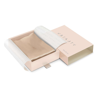 VBEAUTY Seidenkissenbezug  - Champagner