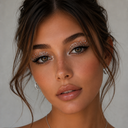 VBEAUTY Glitter Eye Tattoo - Silber