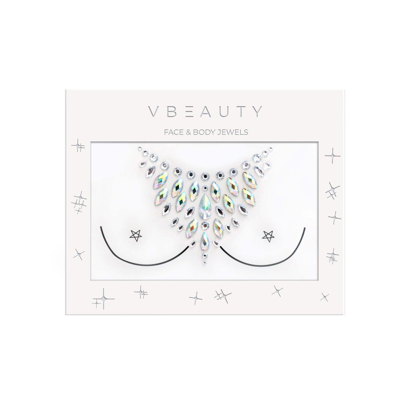 VBEAUTY Body Jewels Körperschmuck für Festivals und Openairs. Gesichtsschmuck