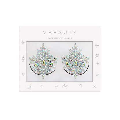 Die Glitter und VBEAUTY Body Jewels passen zu jedem Festival Outfit Selbstklebender Gesichtsschmuck
