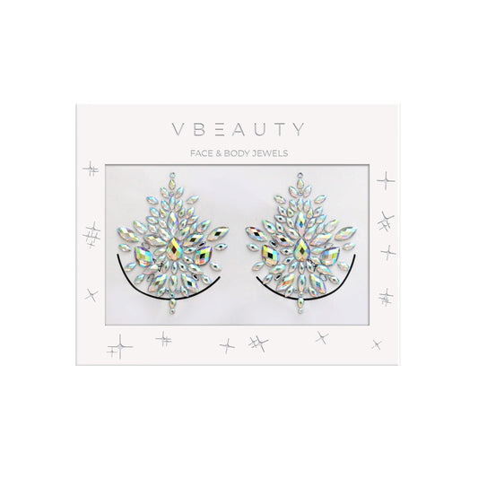 Die Glitter und VBEAUTY Body Jewels passen zu jedem Festival Outfit Selbstklebender Gesichtsschmuck