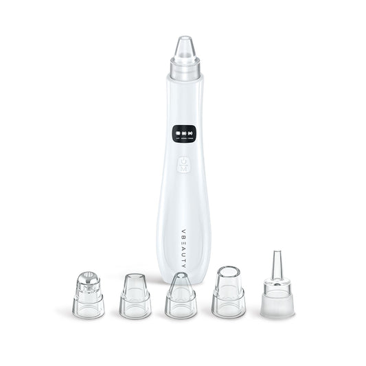 Der VBEAUTY DeepClean Pro Vakuum Poren-Reiniger sorgt für eine gründliche Hautreinigung, entfernt Mitesser und abgestorbene Hautzellen schonend mit Vakuumtechnologie.