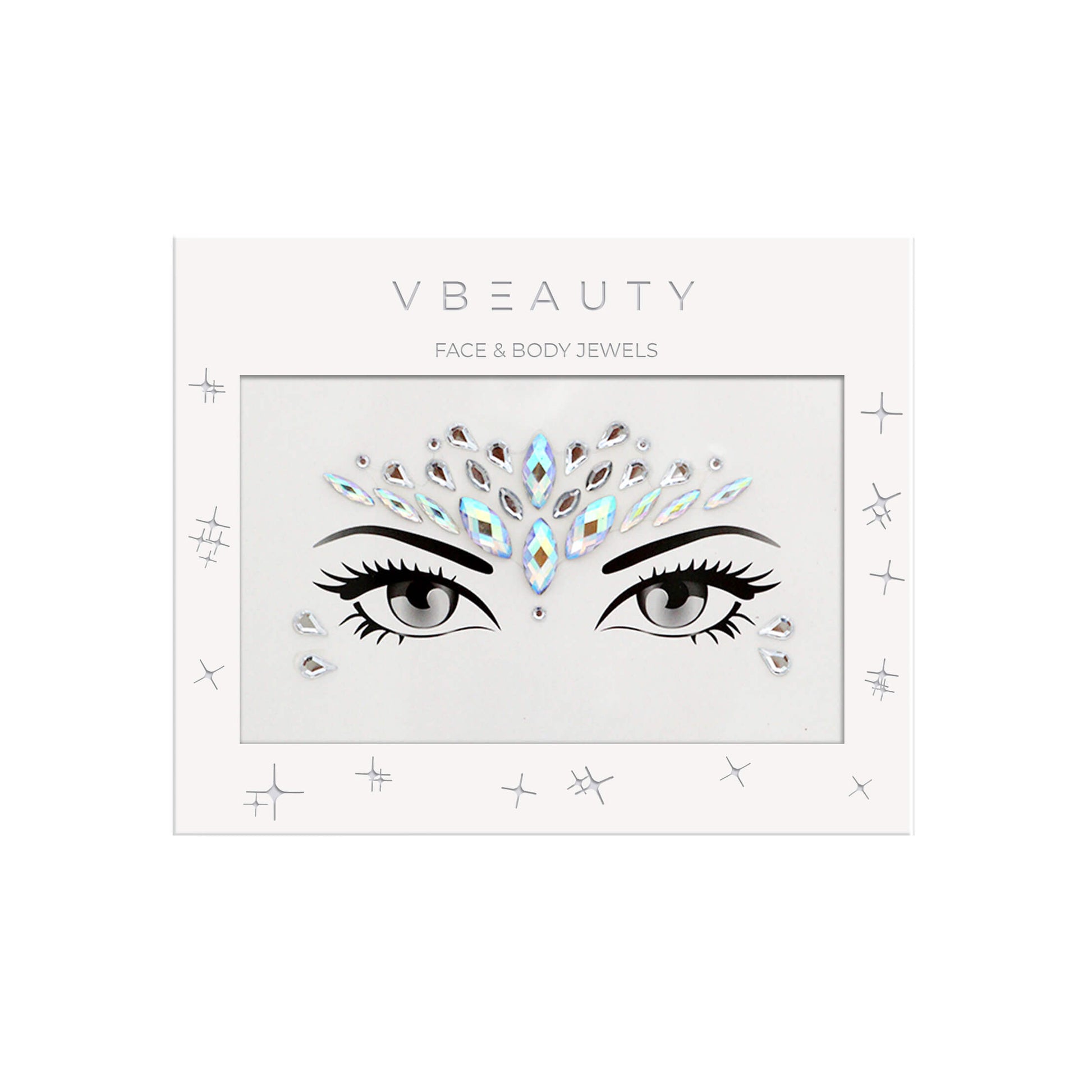 Sei der Star jeder Party mit den VBEAUTY Face Jewels! Mit den angesagten VBEAUTY Face Jewels bringst du im Nu deinen Look auf ein neues Level.