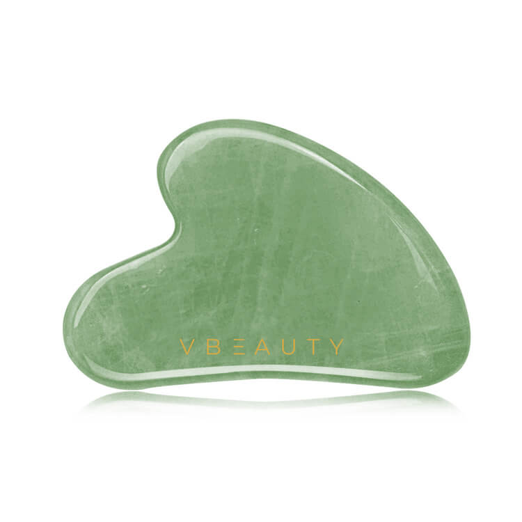 VBEAUTY Gua Sha Körper aus Jade aus der traditionellen chinesischen Medizin für straffe Haut.