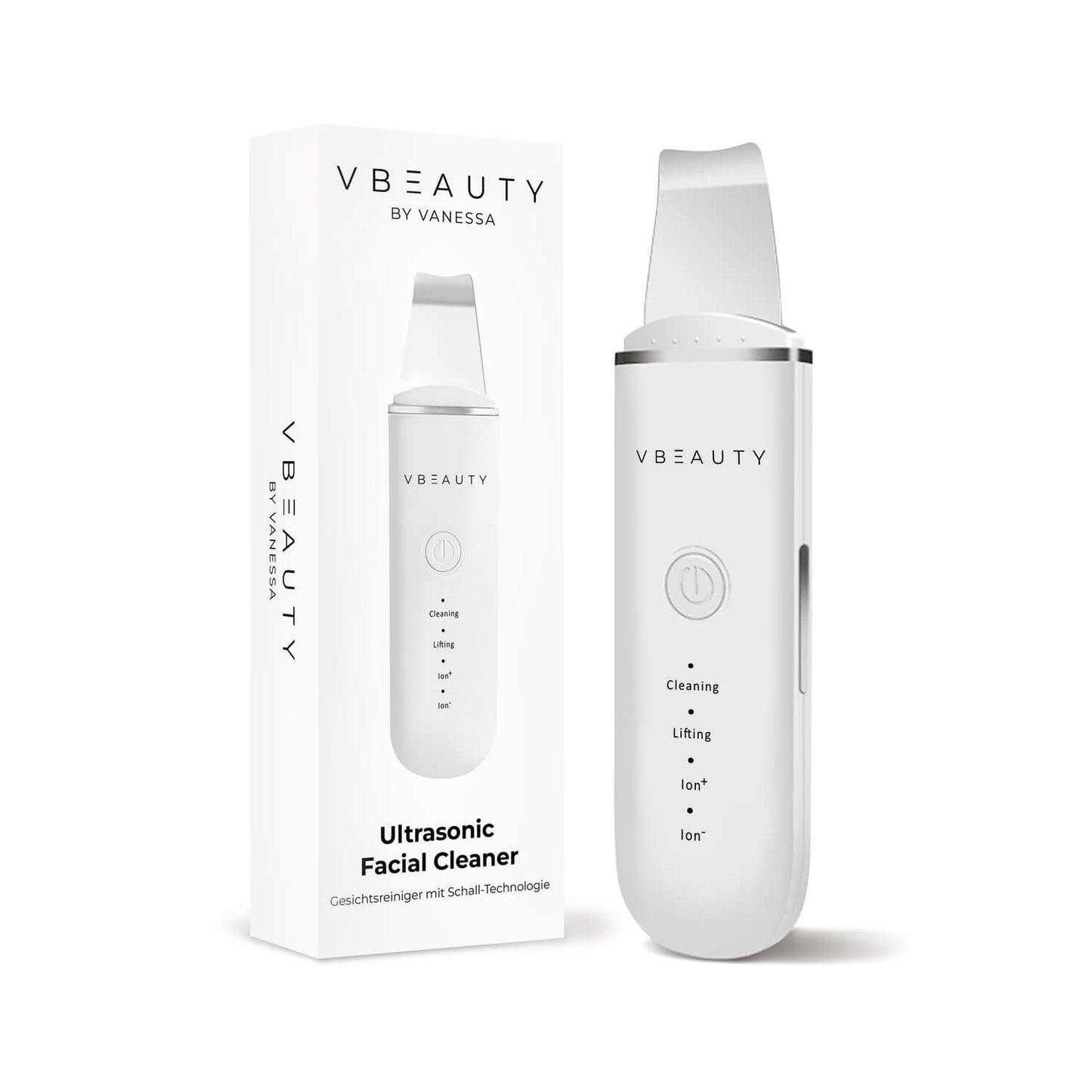 Der VBEAUTY Ultrasonic Facial Cleaner ist ein hochmodernes Gerät zur professionellen Entfernung von Mitessern und abgestorbener Haut.