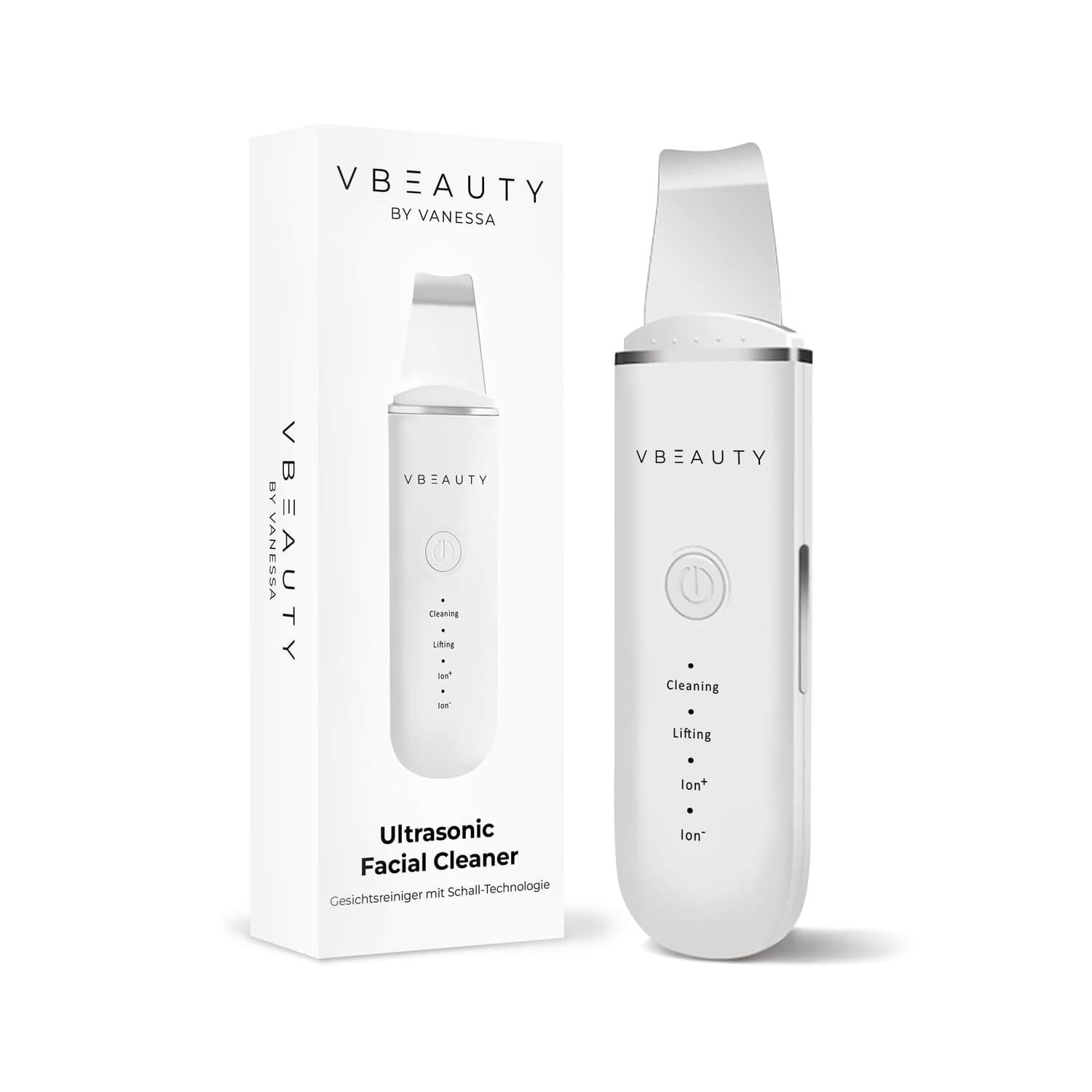 Der VBEAUTY Ultrasonic Facial Cleaner ist ein hochmodernes Gerät zur professionellen Entfernung von Mitessern und abgestorbener Haut.