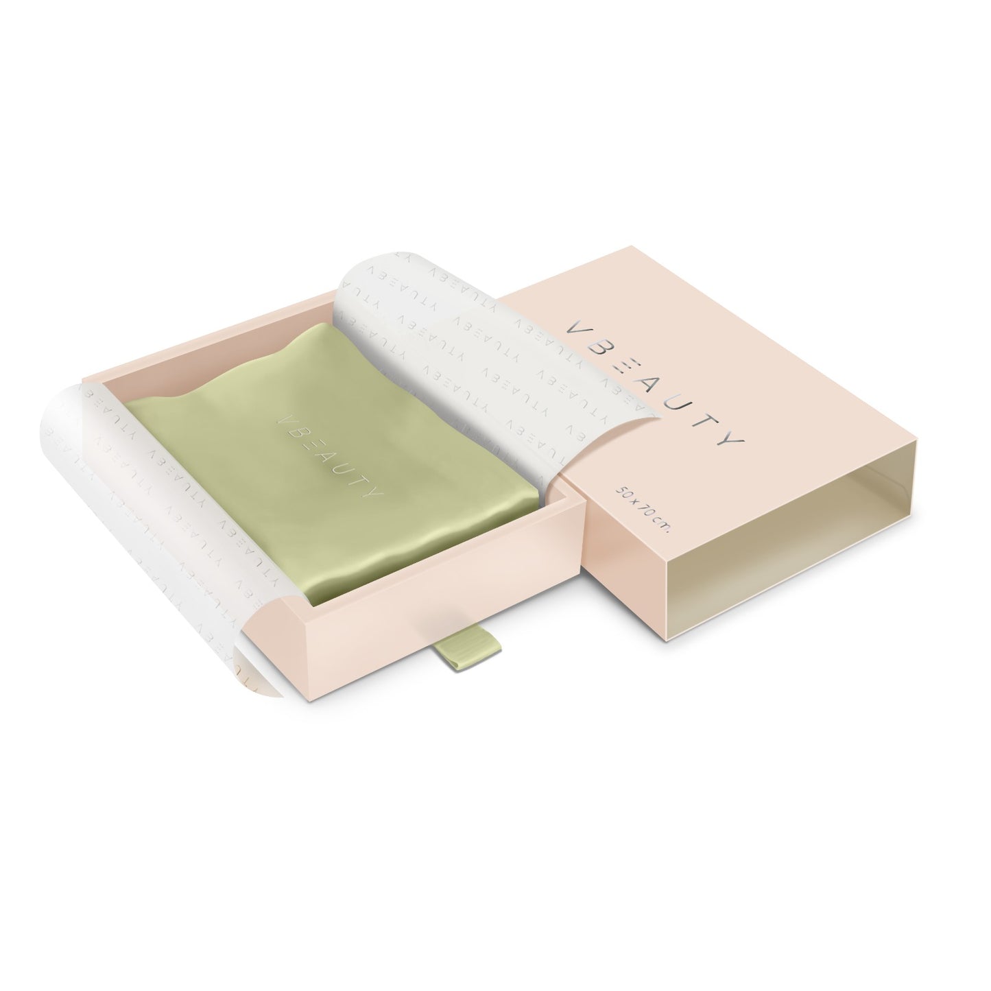 VBEAUTY Seidenkissenbezug - Matcha