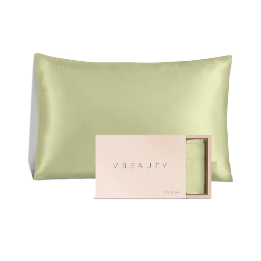 VBEAUTY Seidenkissenbezug - Matcha