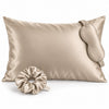 VBEAUTY Seiden Beauty Sleep Ritual Geschenkset - Champagner