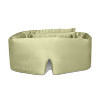 VBEAUTY Premium Deep Sleep Seiden Schlafmaske - Matcha
