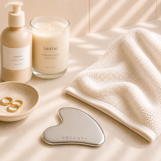 VBEAUTY Gua Sha aus Edelstahl