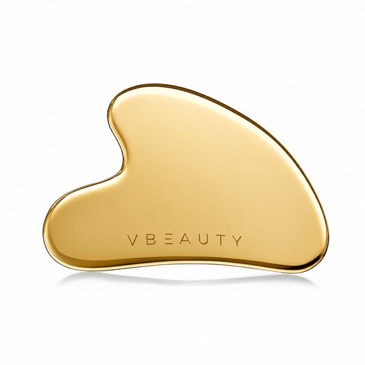 VBEAUTY Gua Sha aus Edelstahl - Gold