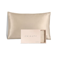 VBEAUTY Seidenkissenbezug  - Champagner