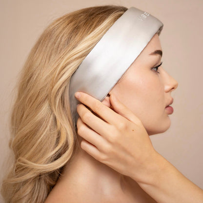 VBEAUTY Premium Beauty Seidenhaarband - Silber