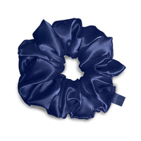 VBEAUTY Premium Seiden Scrunchie - Midnight Blue