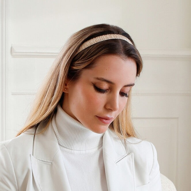 Seiden Skinny Haarband