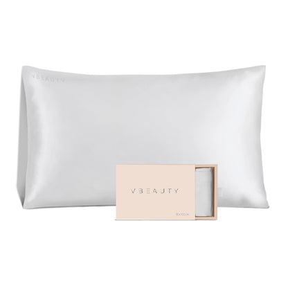 VBEAUTY Seidenkissenbezug  65 x 100 cm - Creme
