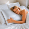 VBEAUTY Seidenkissenbezug  65 x 100 cm - Silber