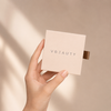 VBEAUTY Seiden Skinny Haarband - Anthrazit