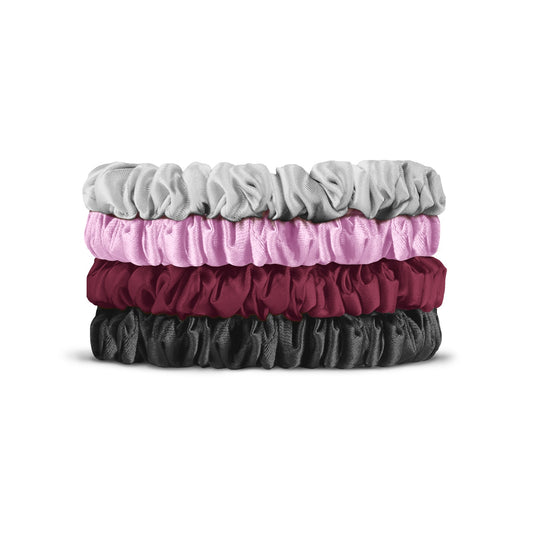 VBEAUTY Seiden Scrunchie Skinny-Set - Cool Tones