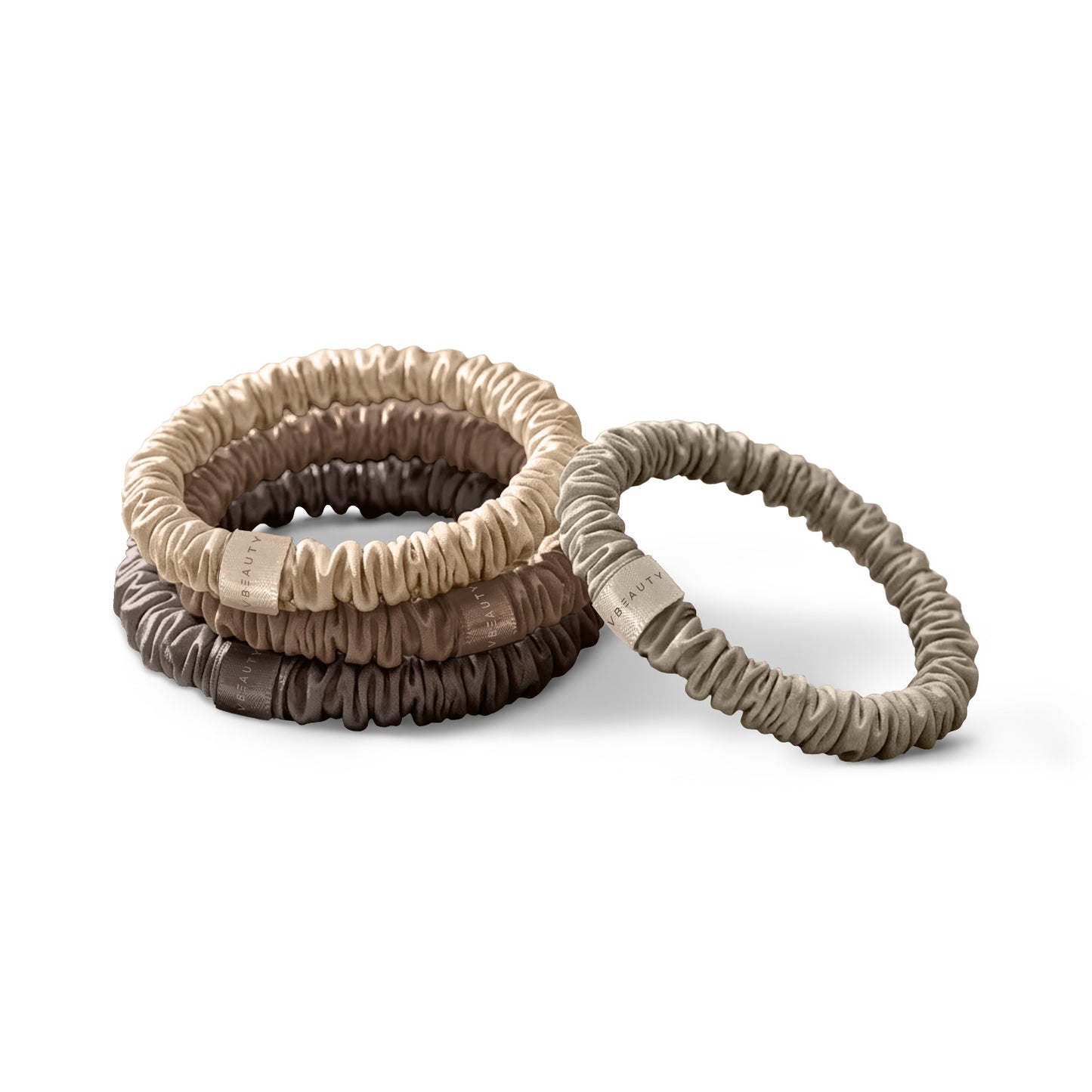 VBEAUTY Seiden Scrunchie Skinny-Set