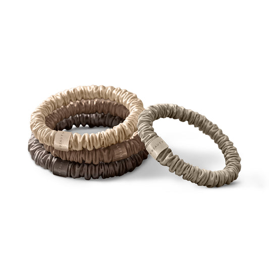 VBEAUTY Seiden Scrunchie Skinny-Set