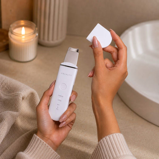 VBEAUTY Ultrasonic Facial Cleaner mit Schall-Technologie