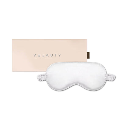 VBEAUTY Premium Seiden Schlafmaske - Creme