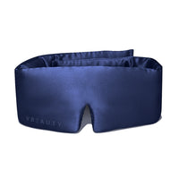 VBEAUTY Deep Sleep Seiden Schlafmaske - Midnight Blue