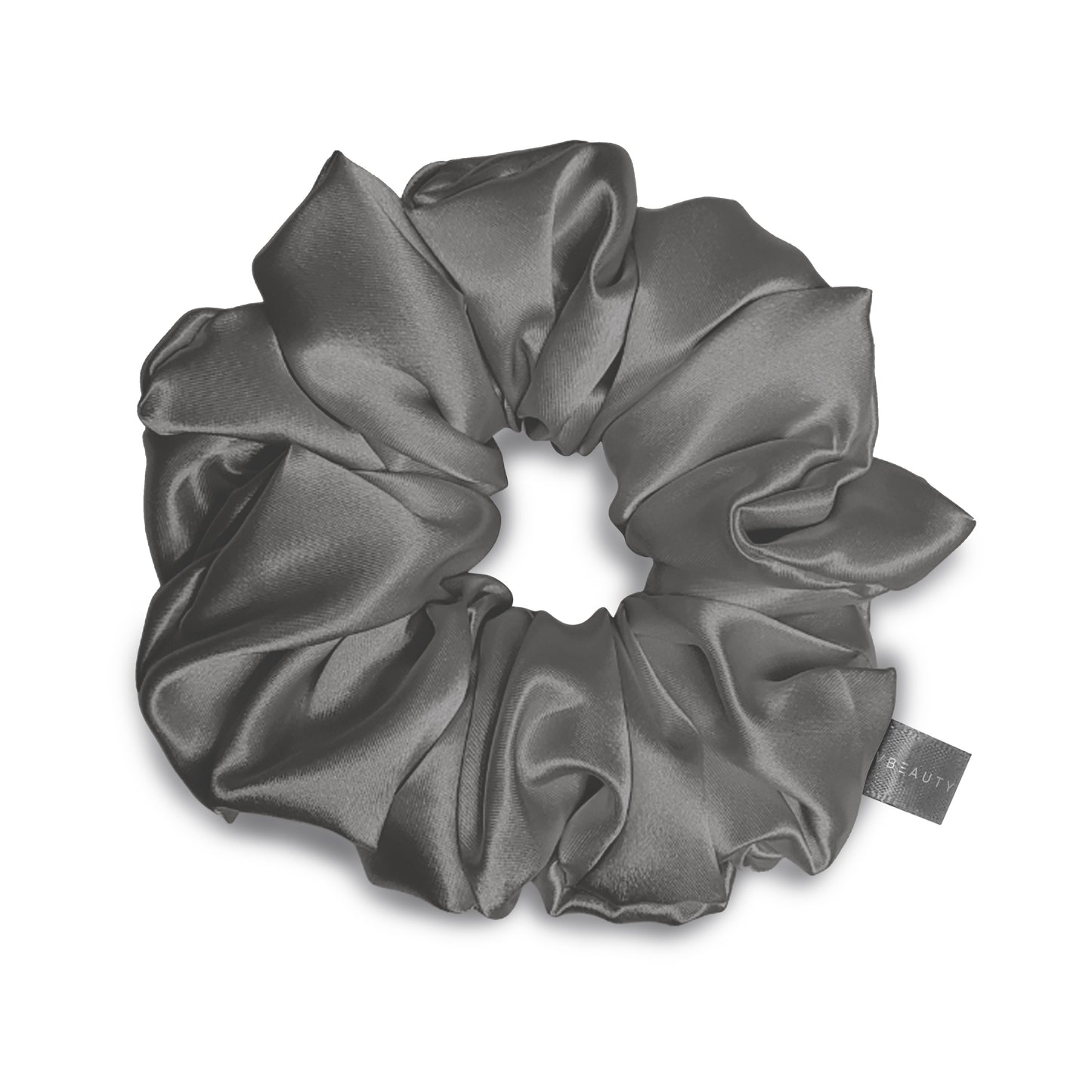 VBEAUTY Premium Seiden Scrunchie - Anthrazit