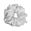VBEAUTY Premium Seiden Scrunchie - Silber